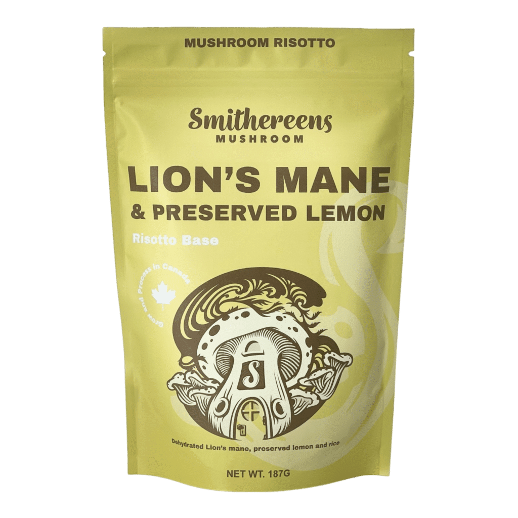 lions mane risotto base
