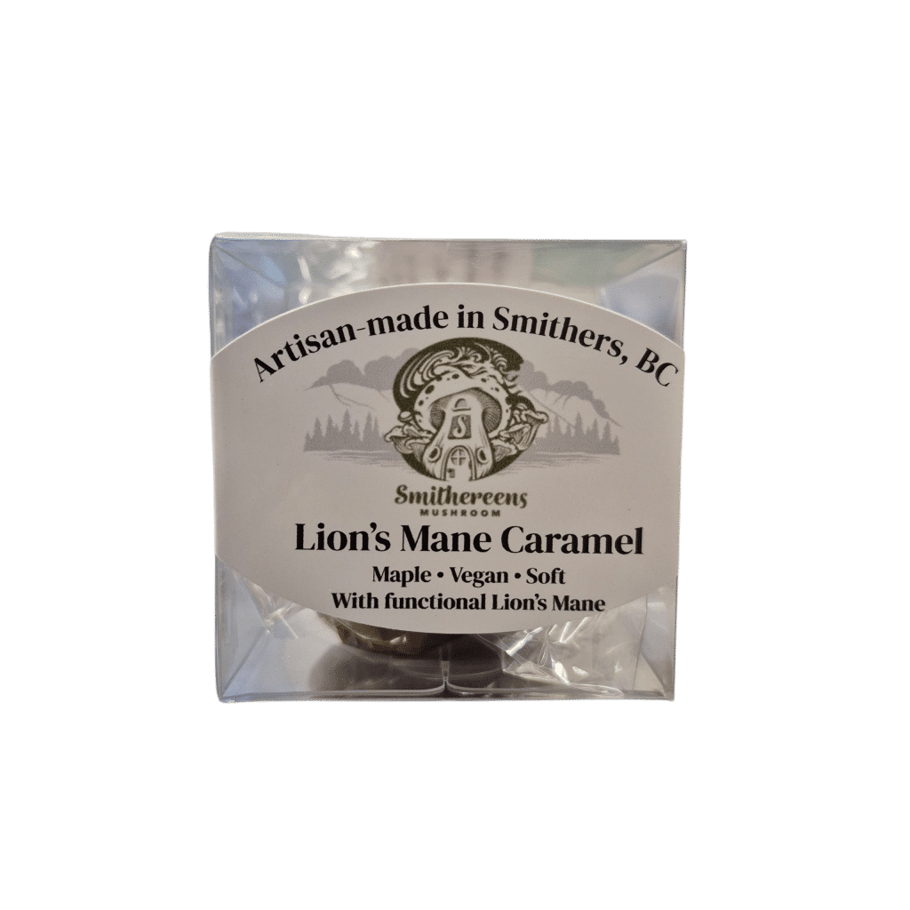 vegan lions mane caramel
